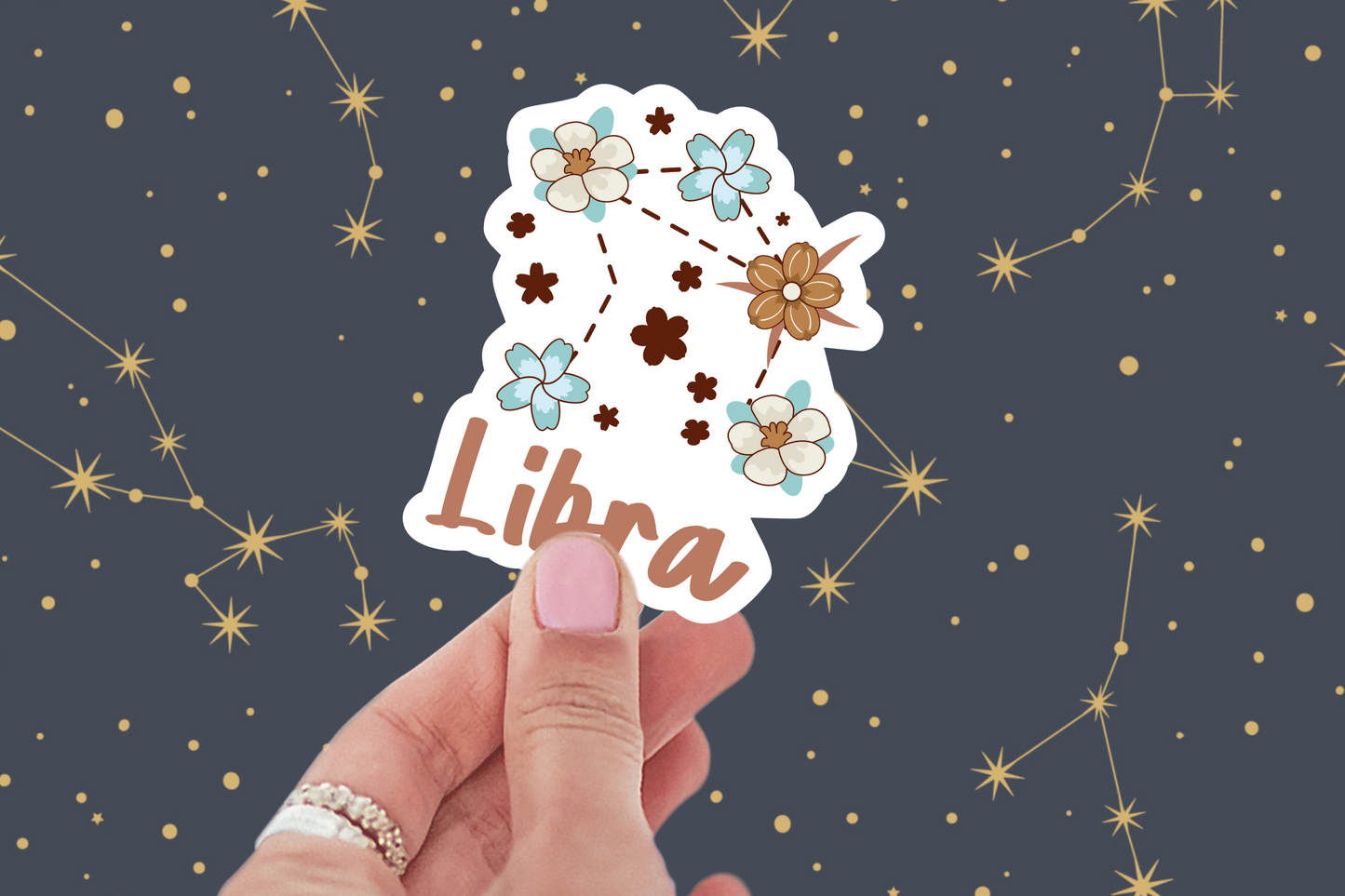 3 inch Libra Sticker (Water Resistant)