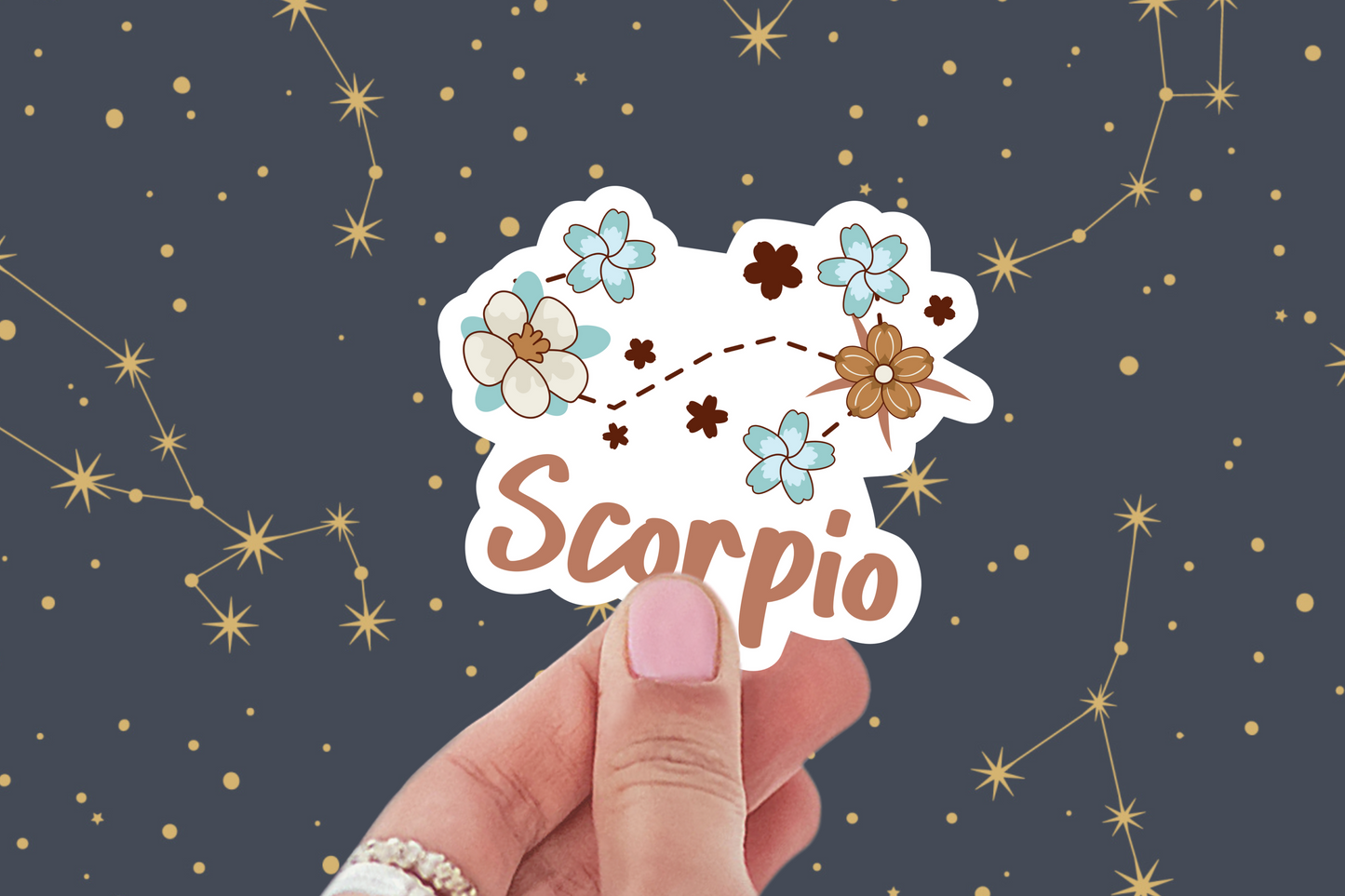 3 inch Scorpio Sticker (Water Resistant)