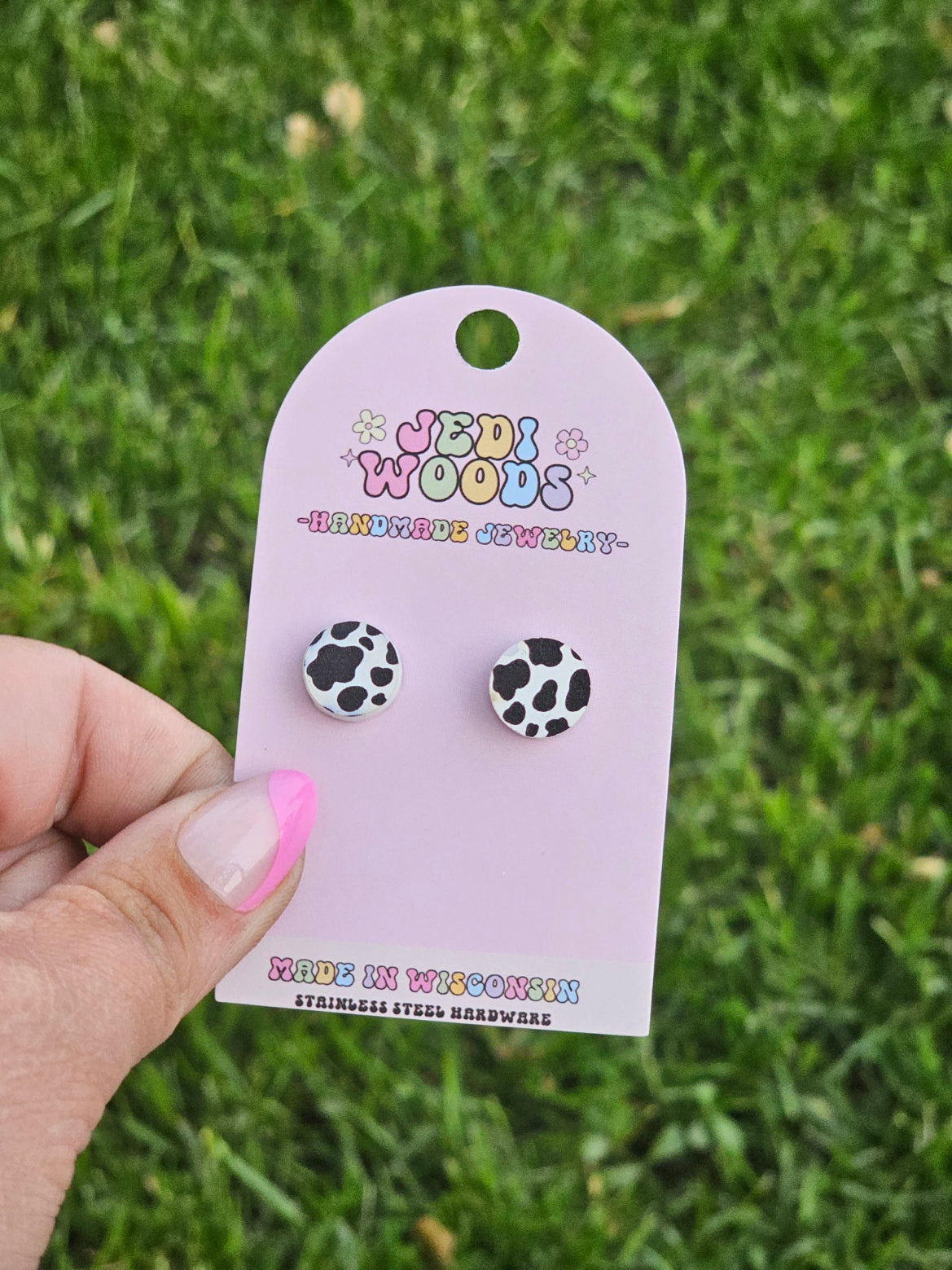 Round Cow Studs