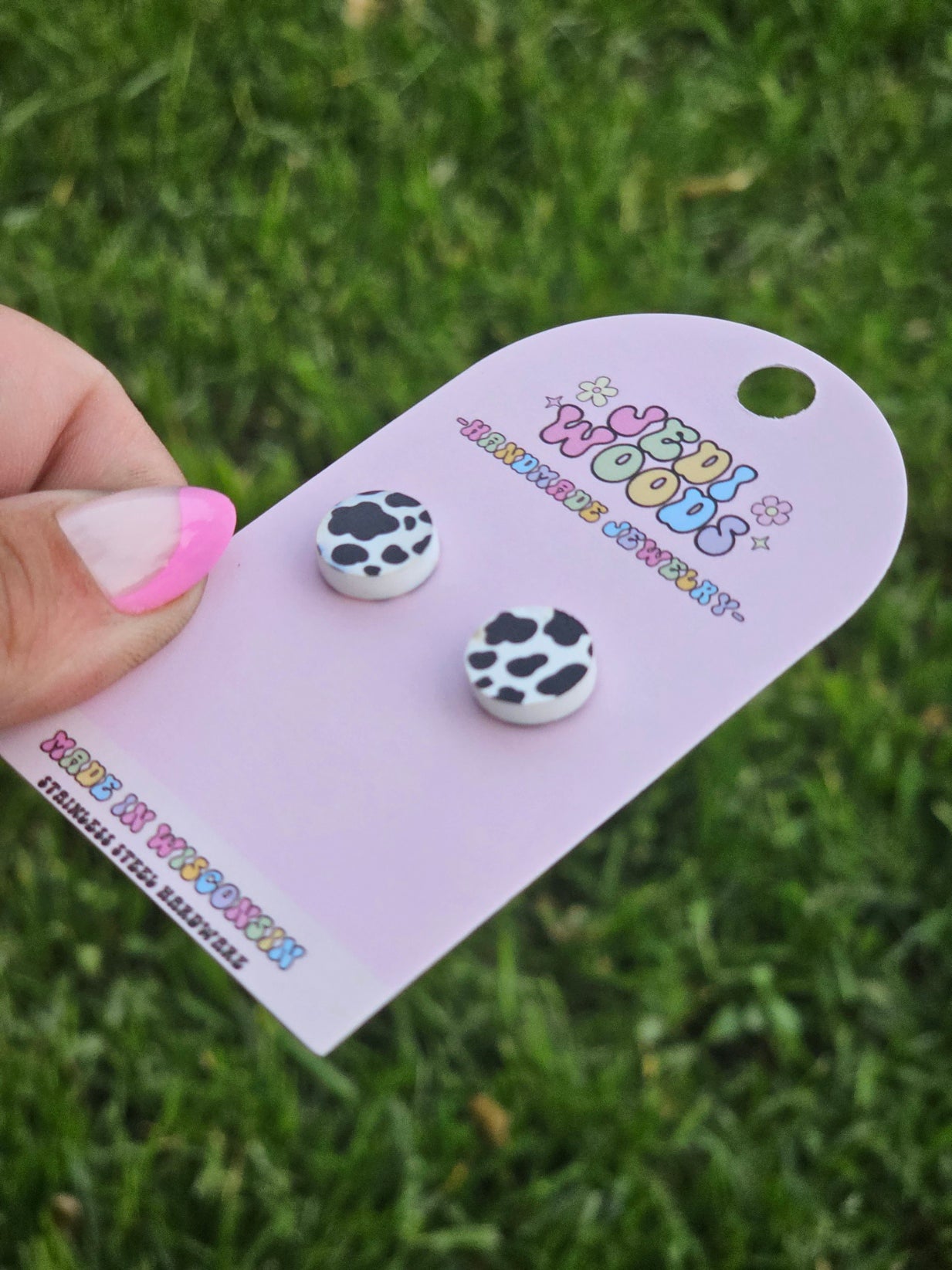 Round Cow Studs