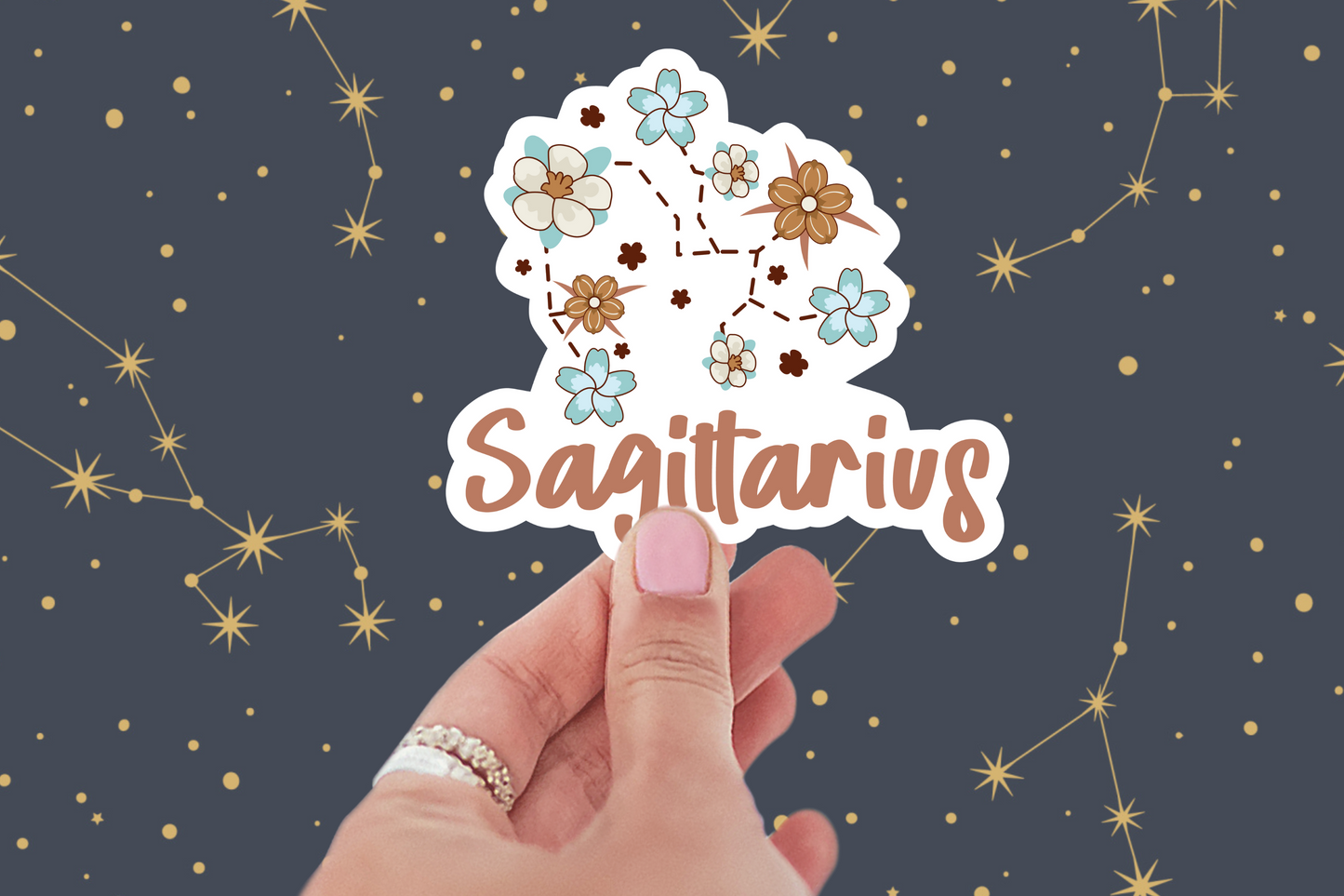 3 inch Sagittarius Stickers (Water Resistant)