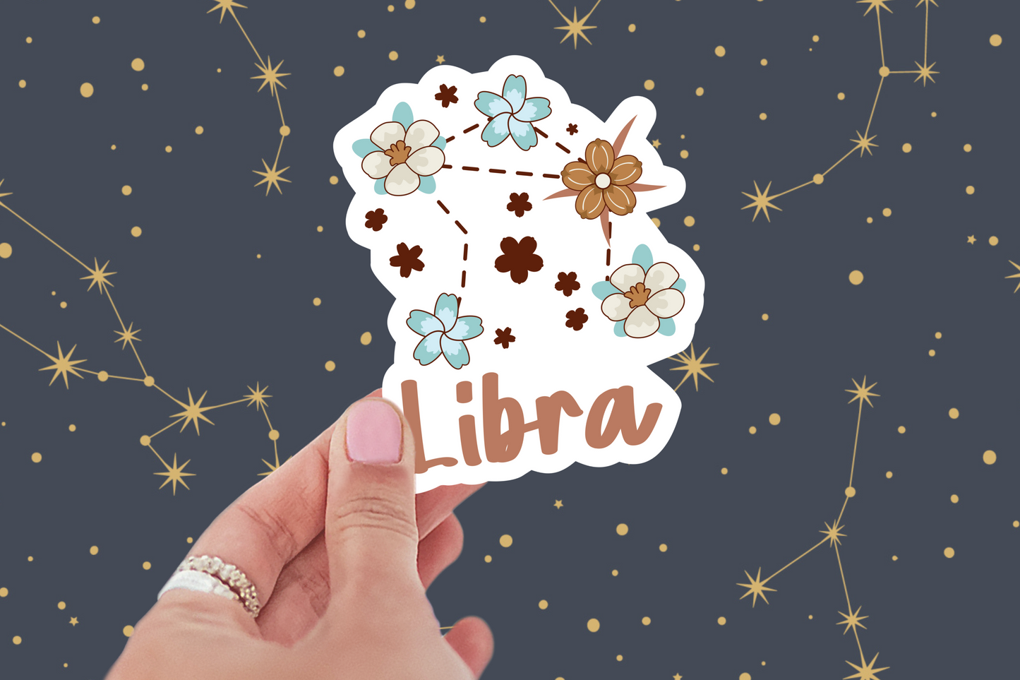 3 inch Libra Sticker (Water Resistant)