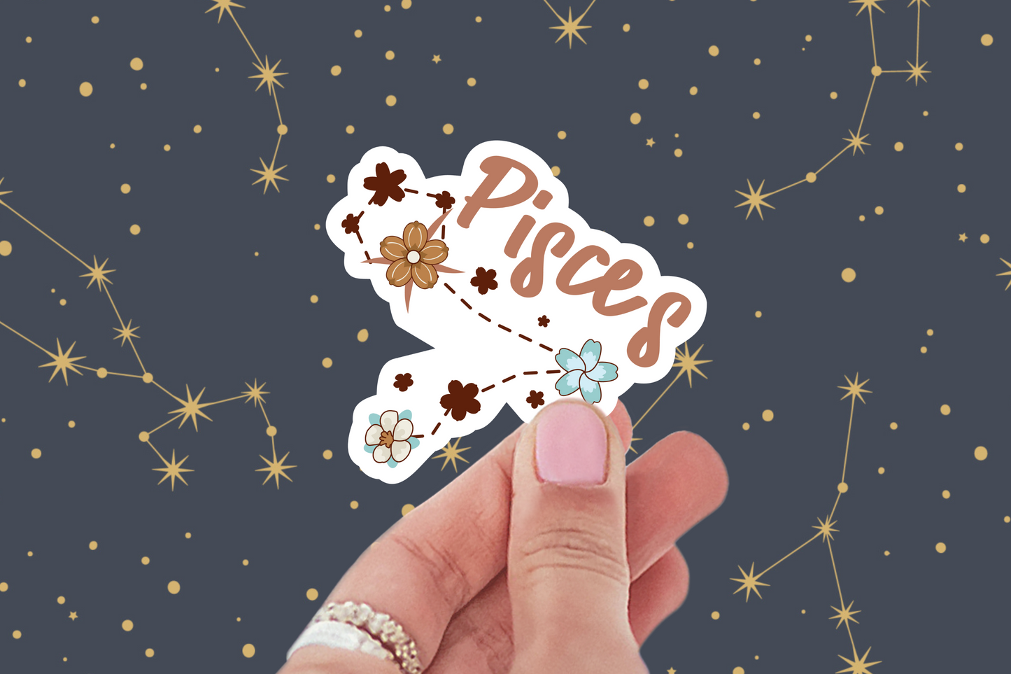 3 inch Pisces Sticker (Water Resistant)