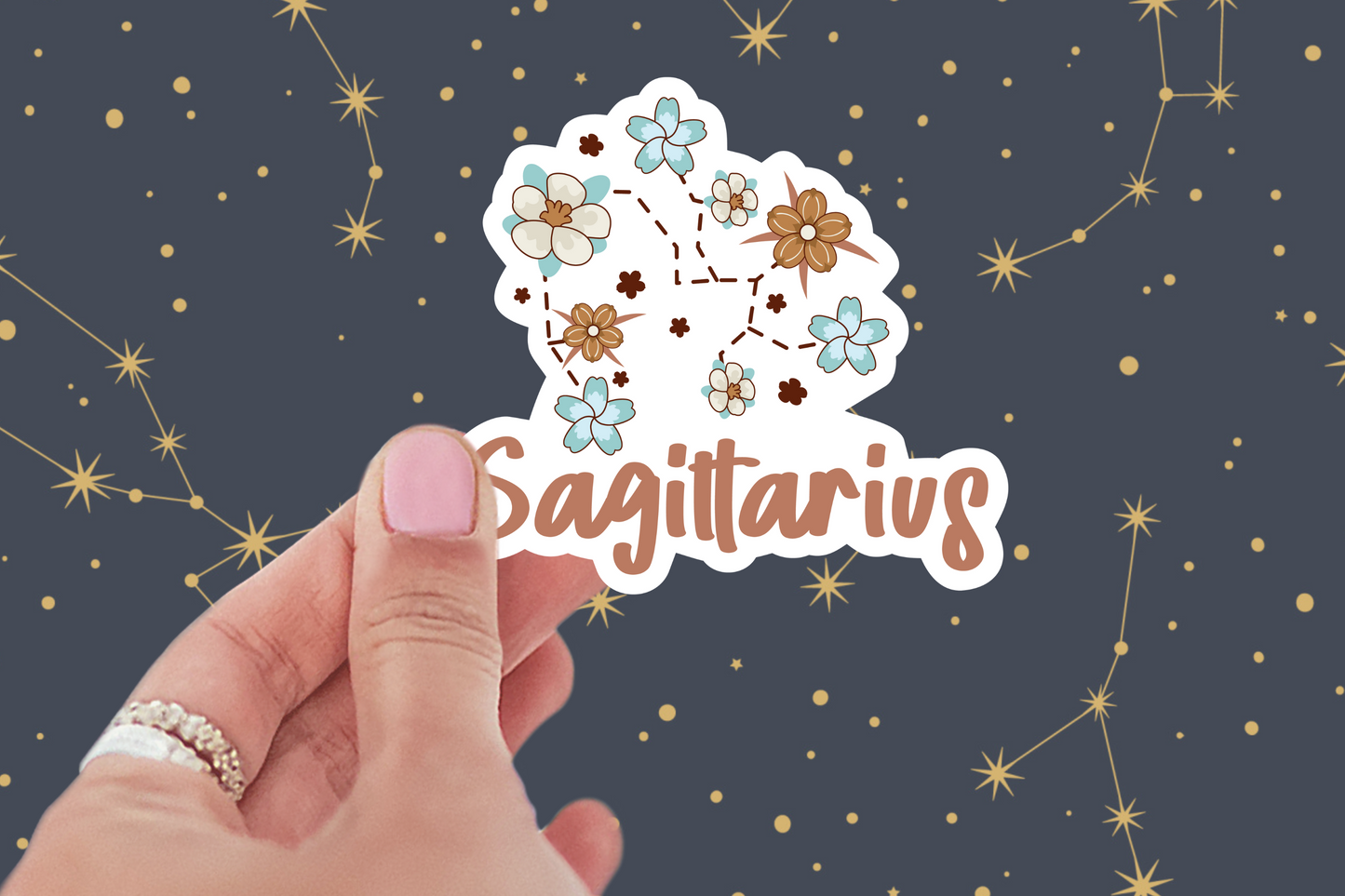 3 inch Sagittarius Stickers (Water Resistant)