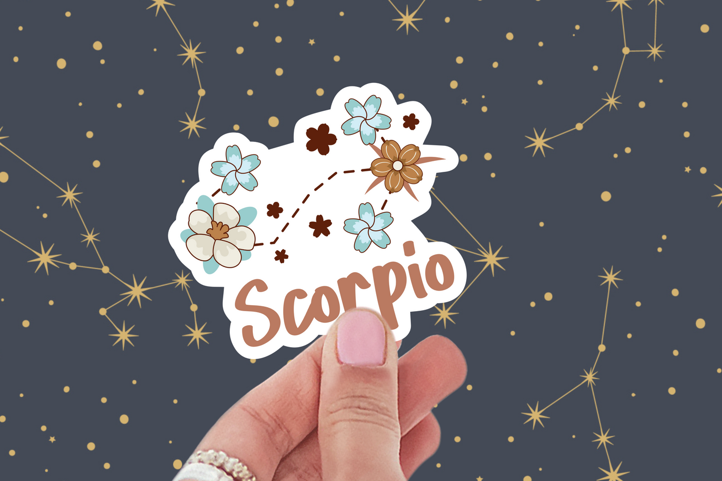 3 inch Scorpio Sticker (Water Resistant)
