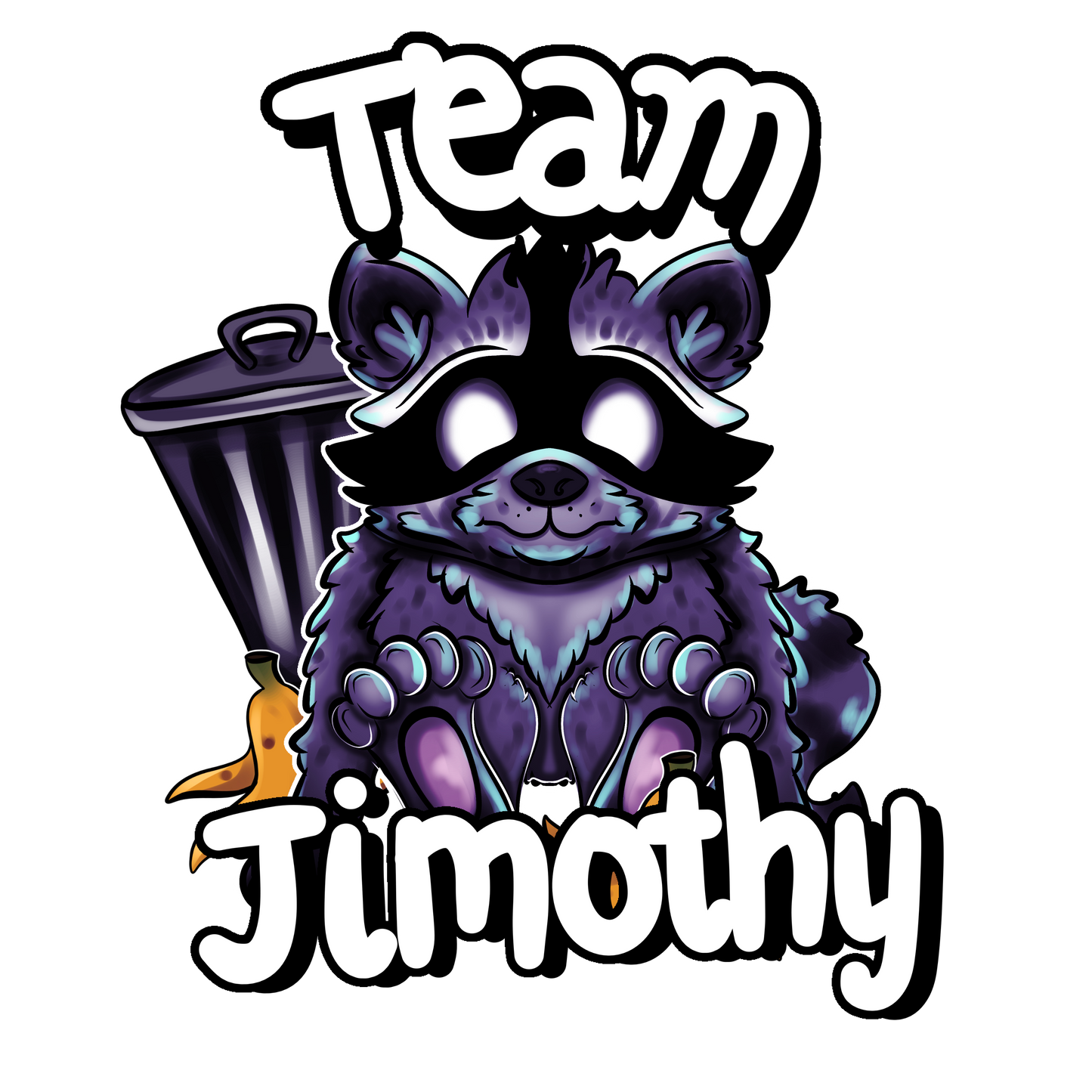 Team Jimothy Fridge Magnet