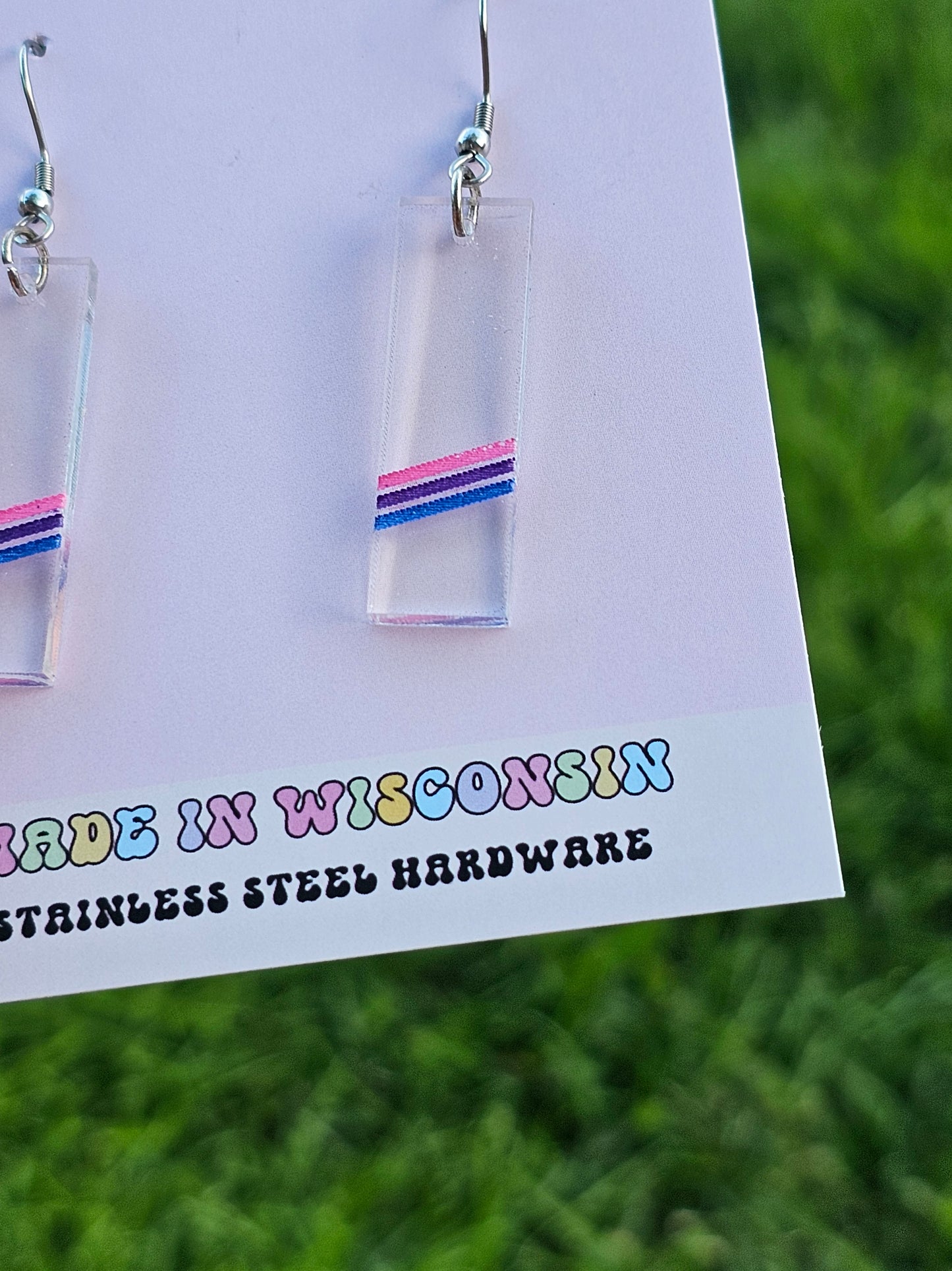 Subtle Bisexual Pride Bars