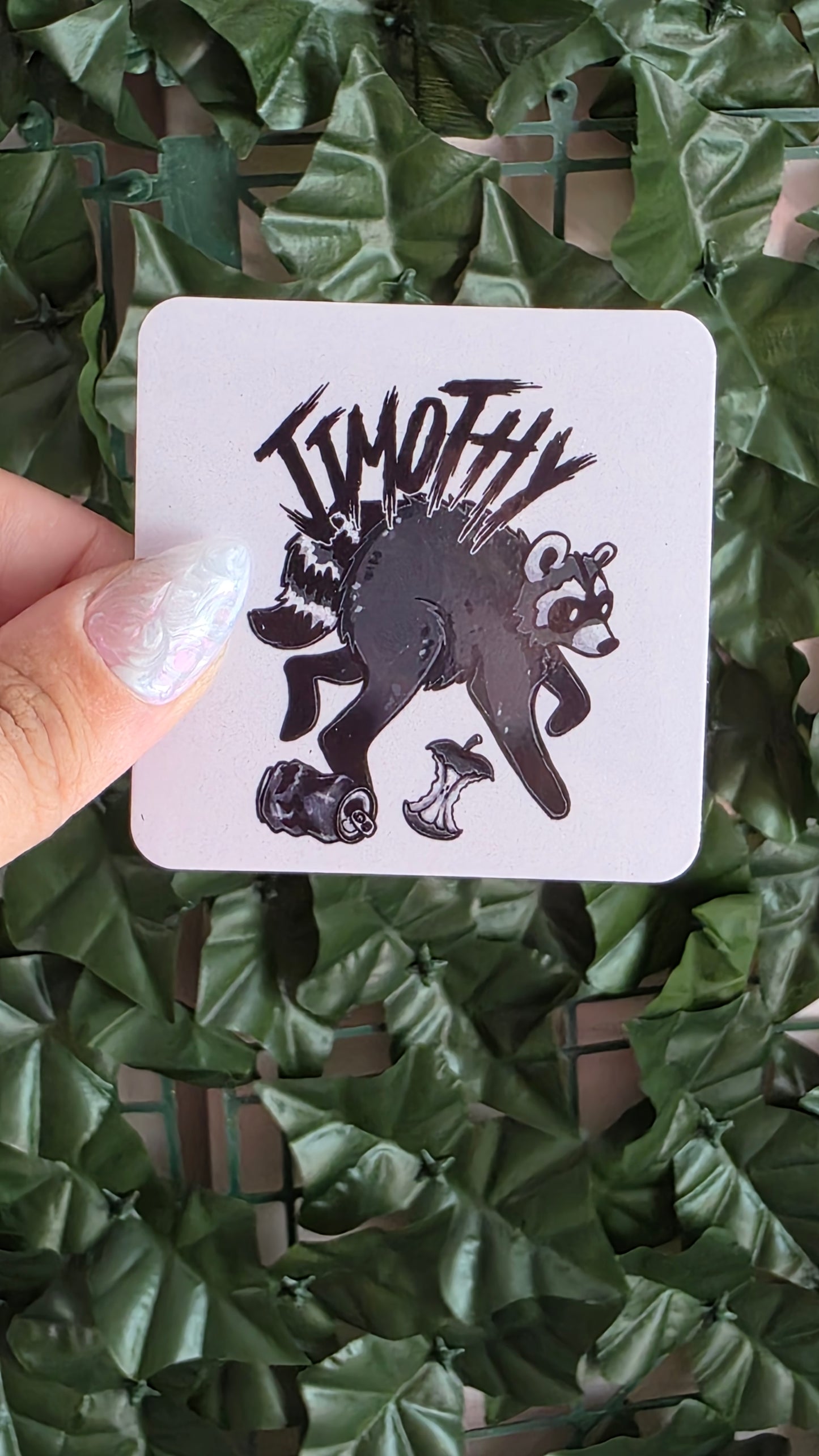 Heavy Metal Jimothy Fridge Magnet