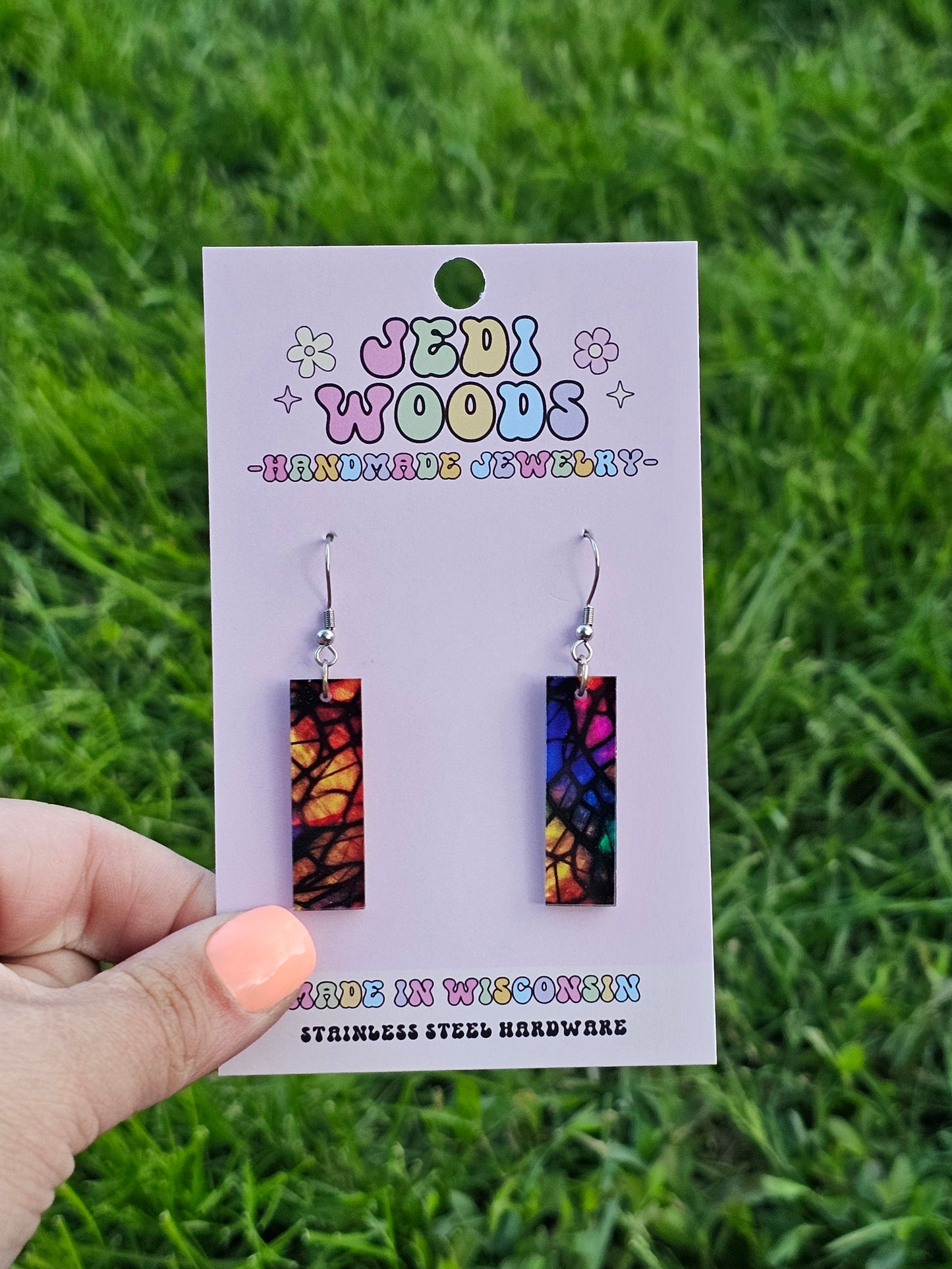Stained Glass Rainbow Bars