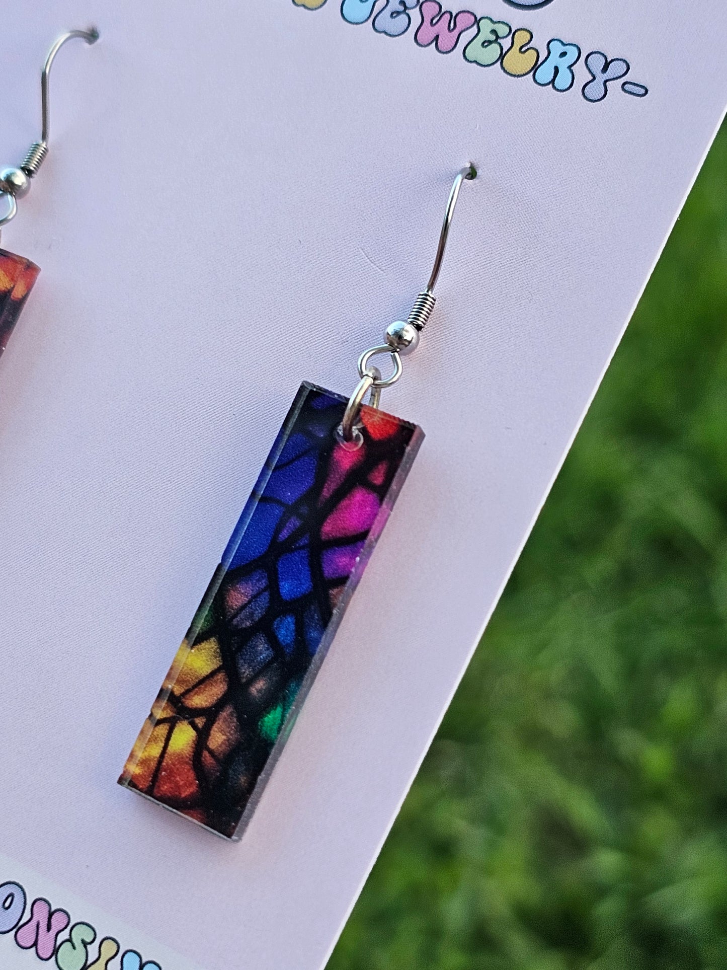 Stained Glass Rainbow Bars