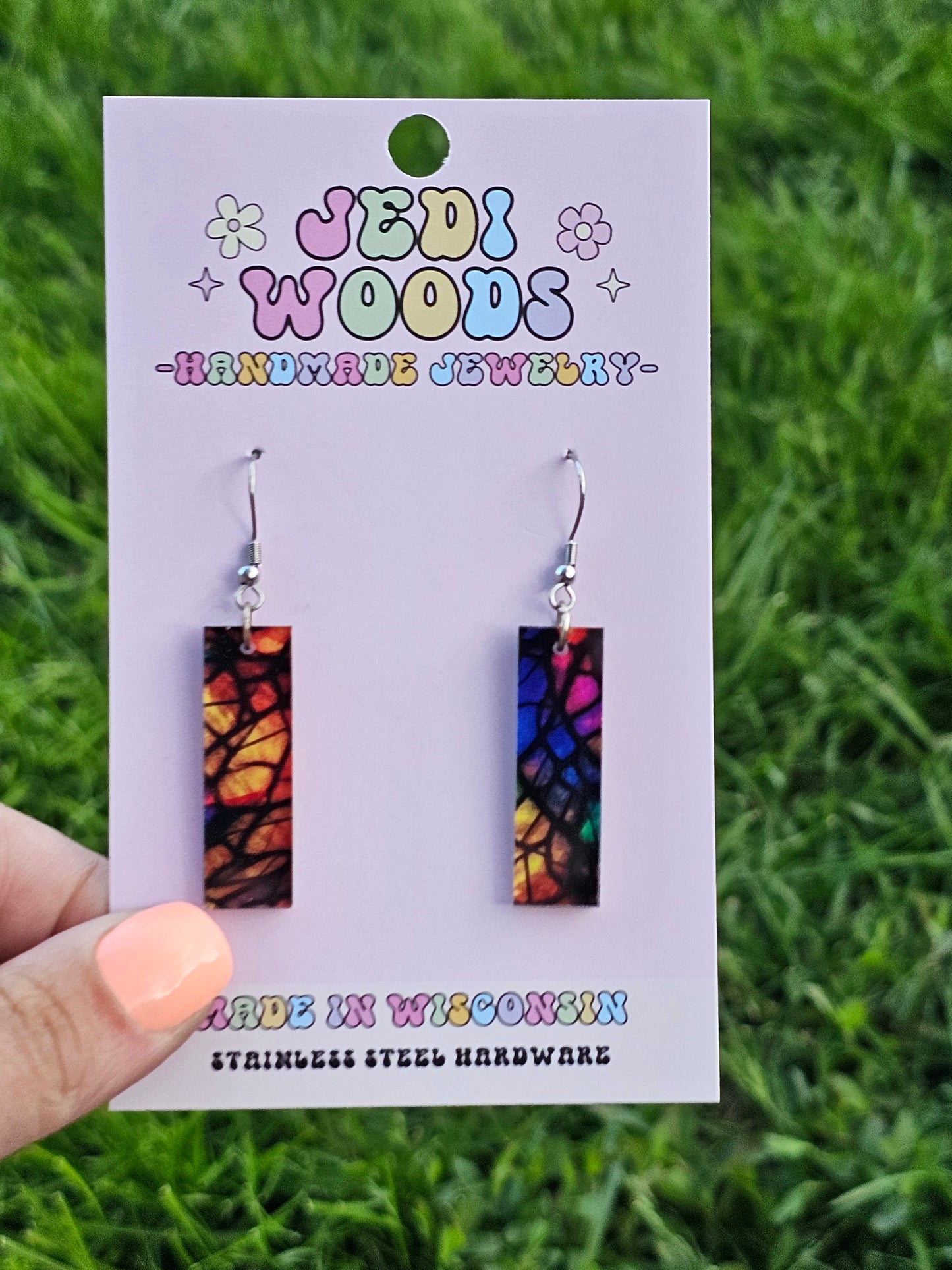 Stained Glass Rainbow Bars