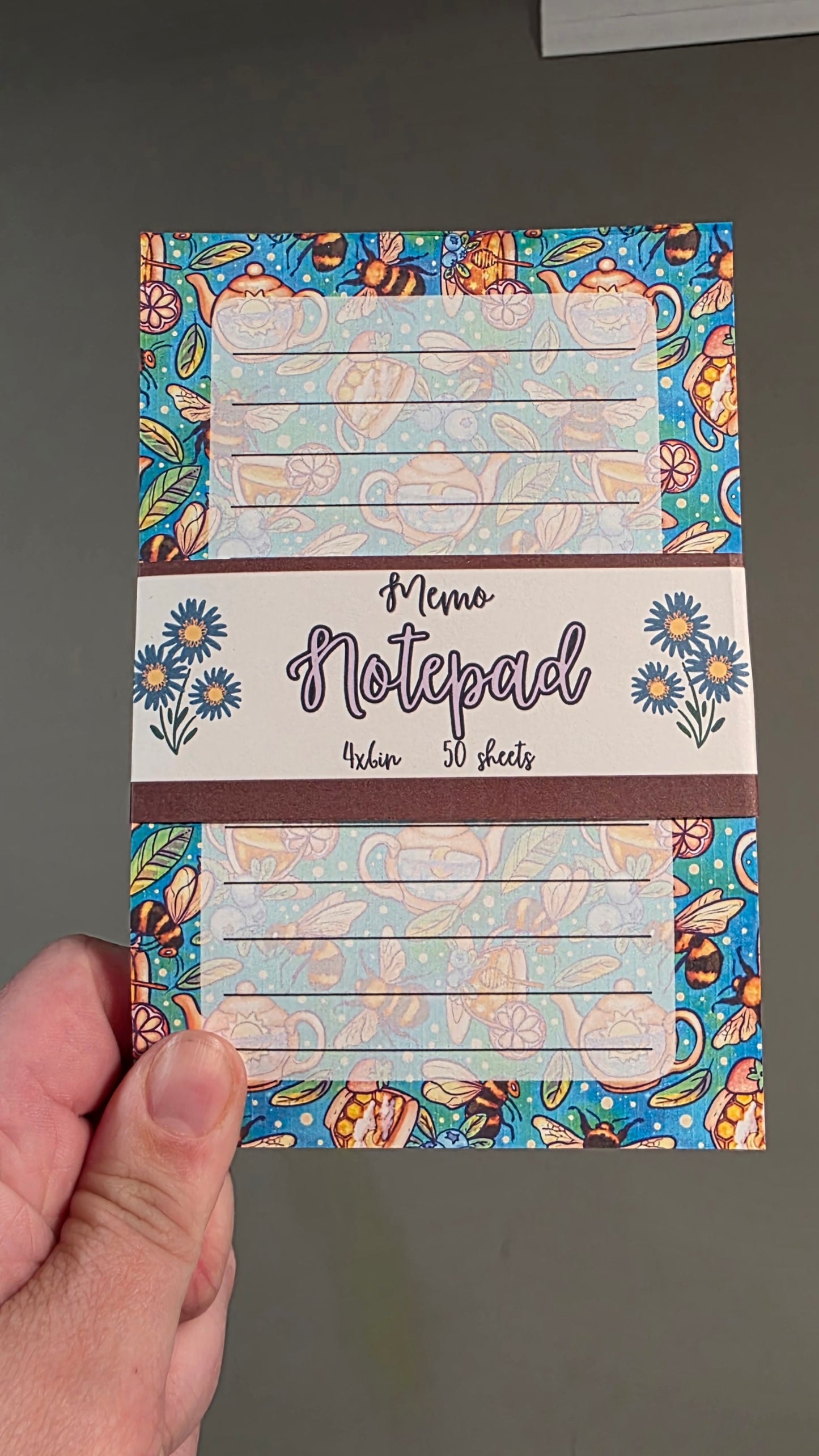 Tea Time Memo Notepad
