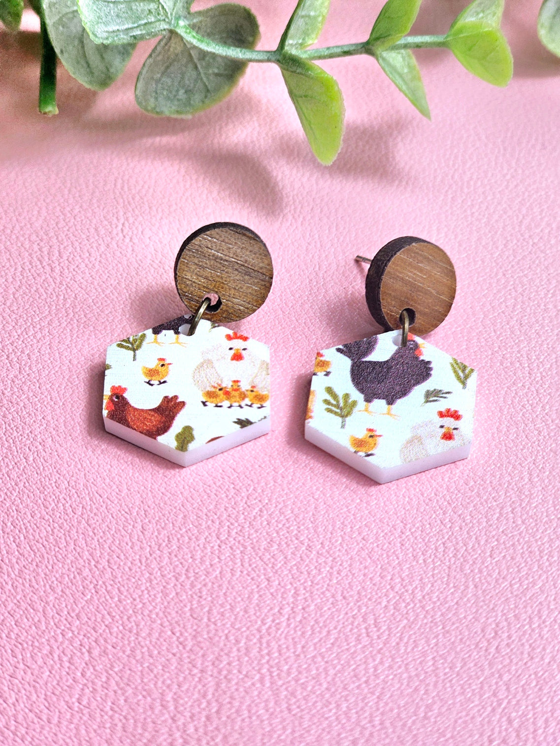 Chicken Combo Earrings