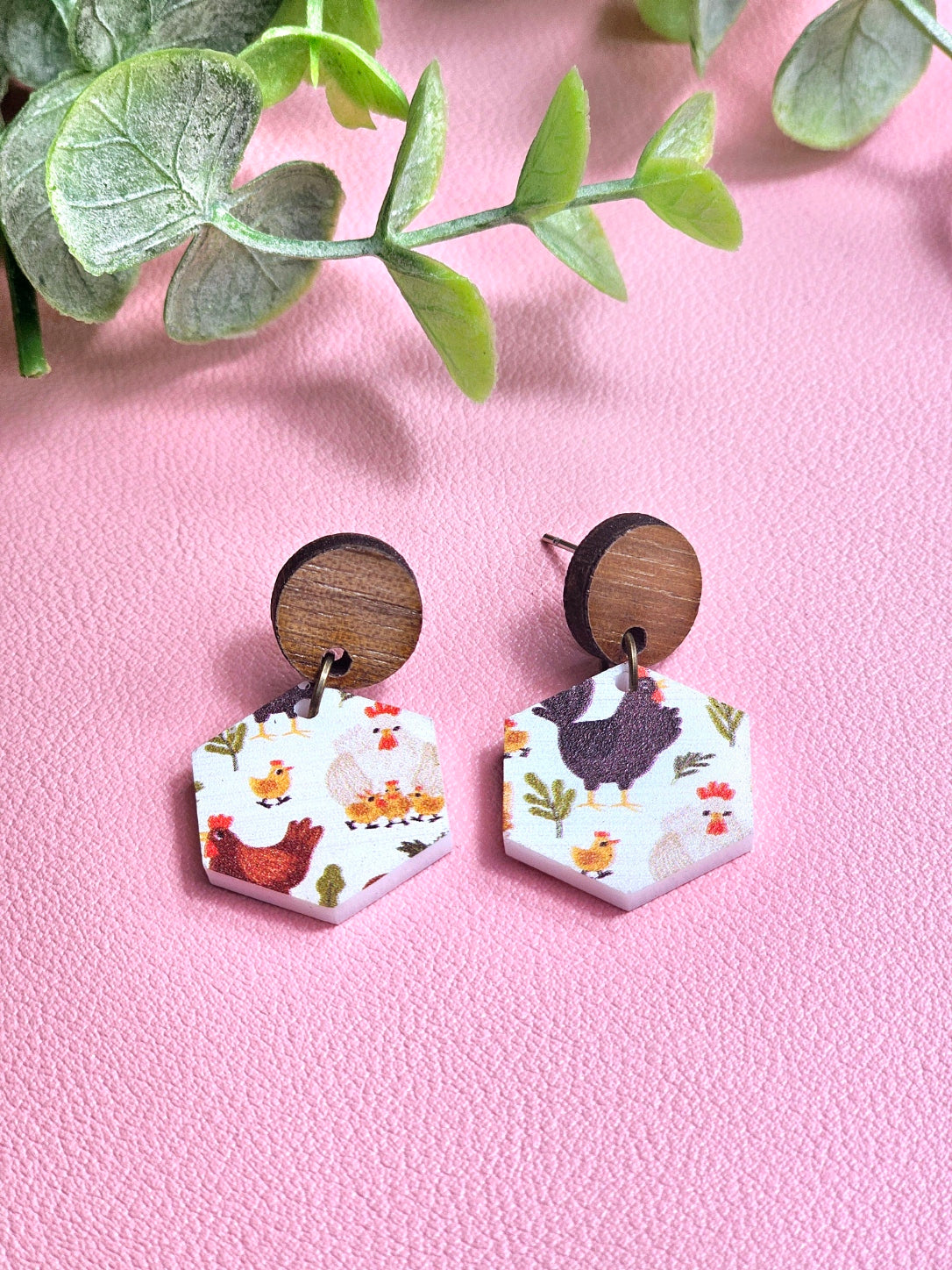 Chicken Combo Earrings