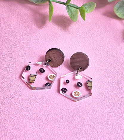 Coffee Combo Earrings