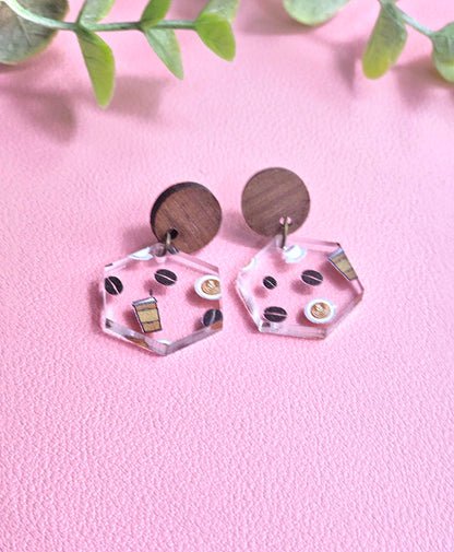 Coffee Combo Earrings