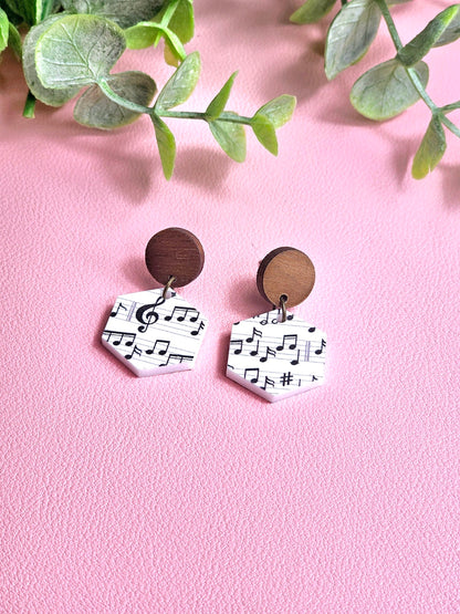 Music Note Combo Earrings