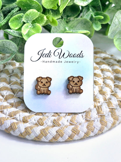 Wooden Waggin' Puppy Studs