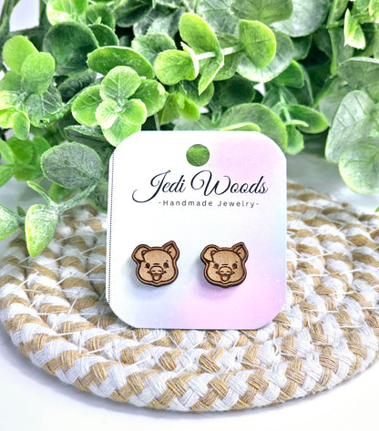 Wooden Pig Studs