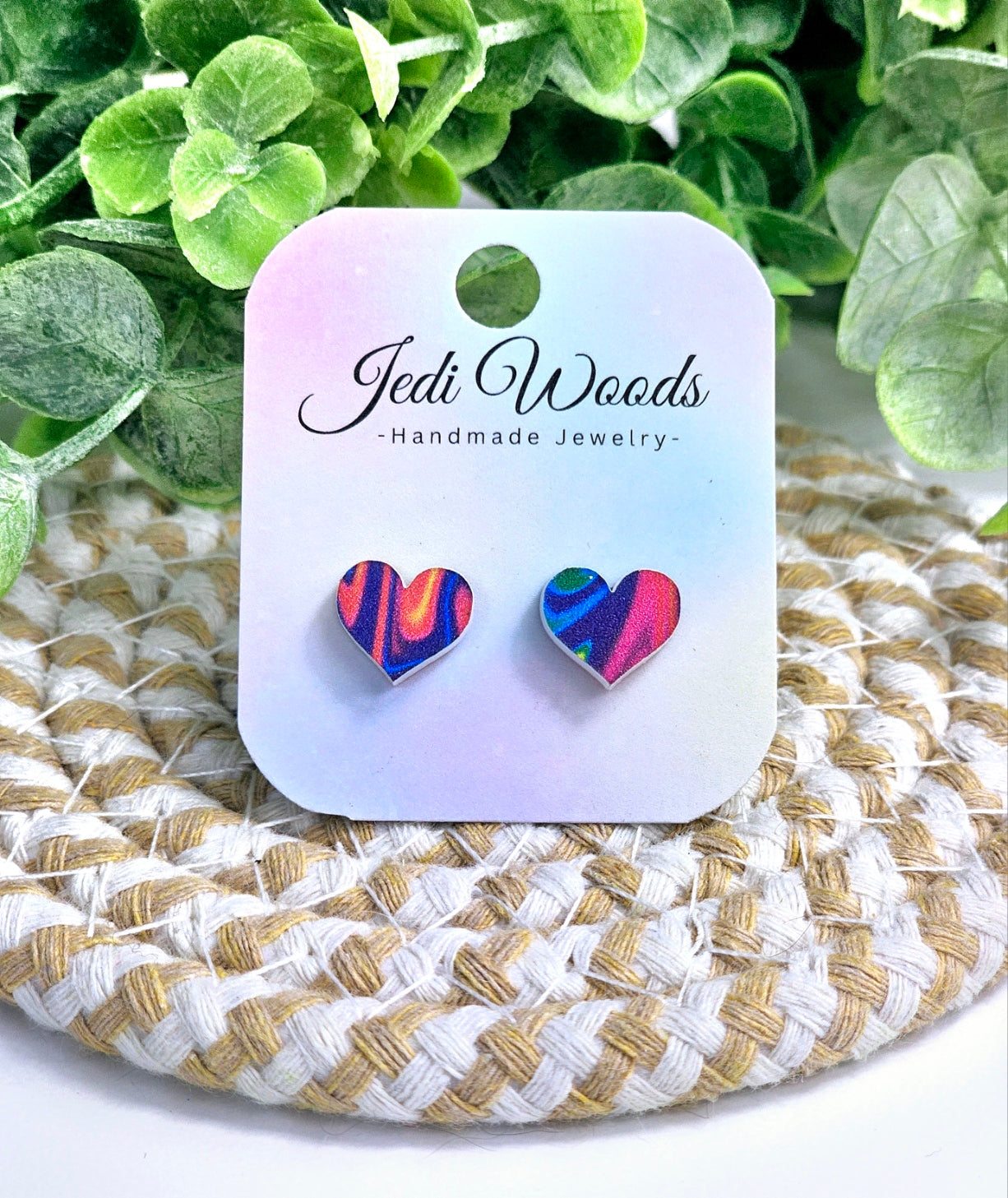 Hippy Heart Studs