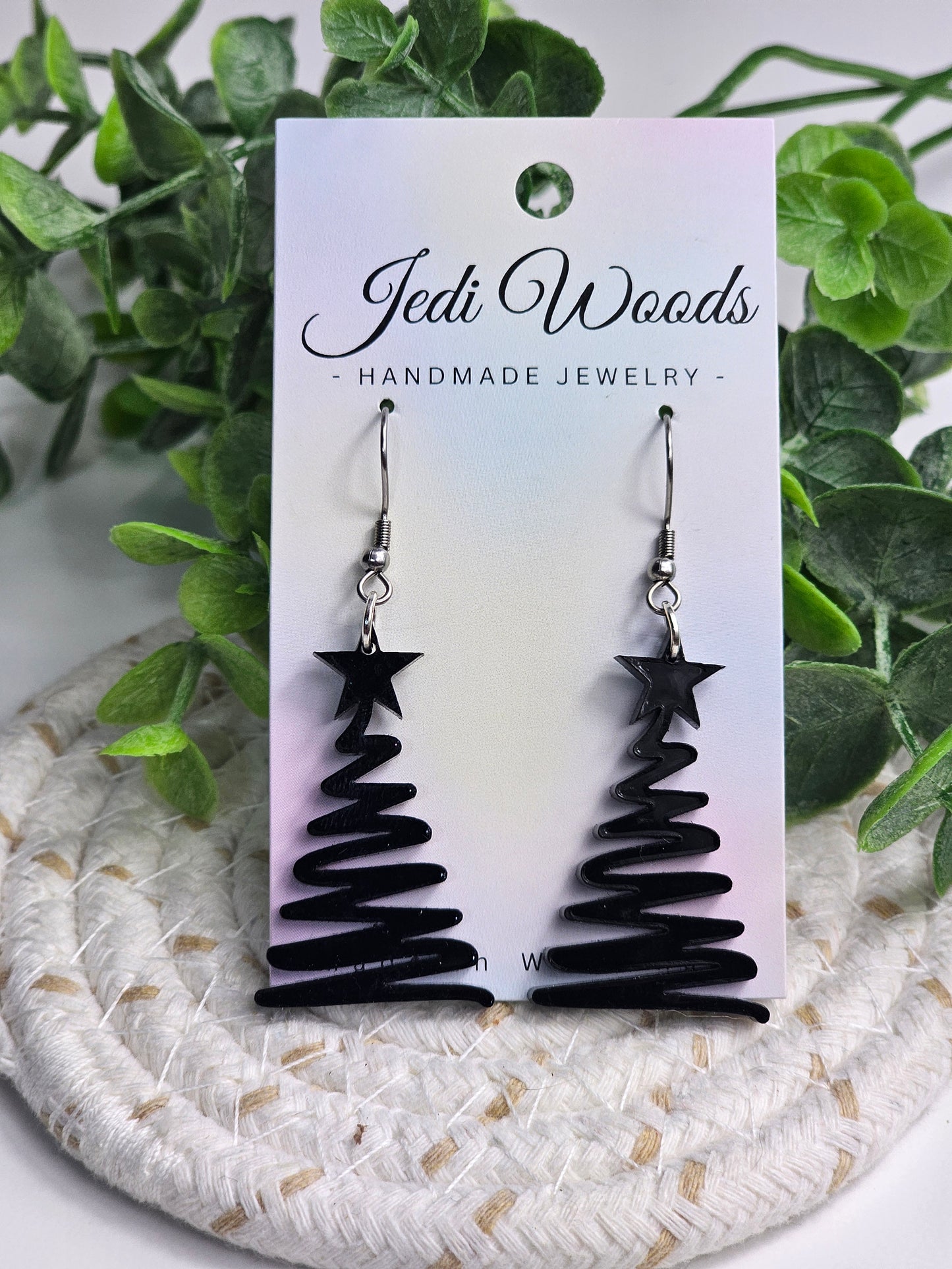 Gothic Black Christmas Trees