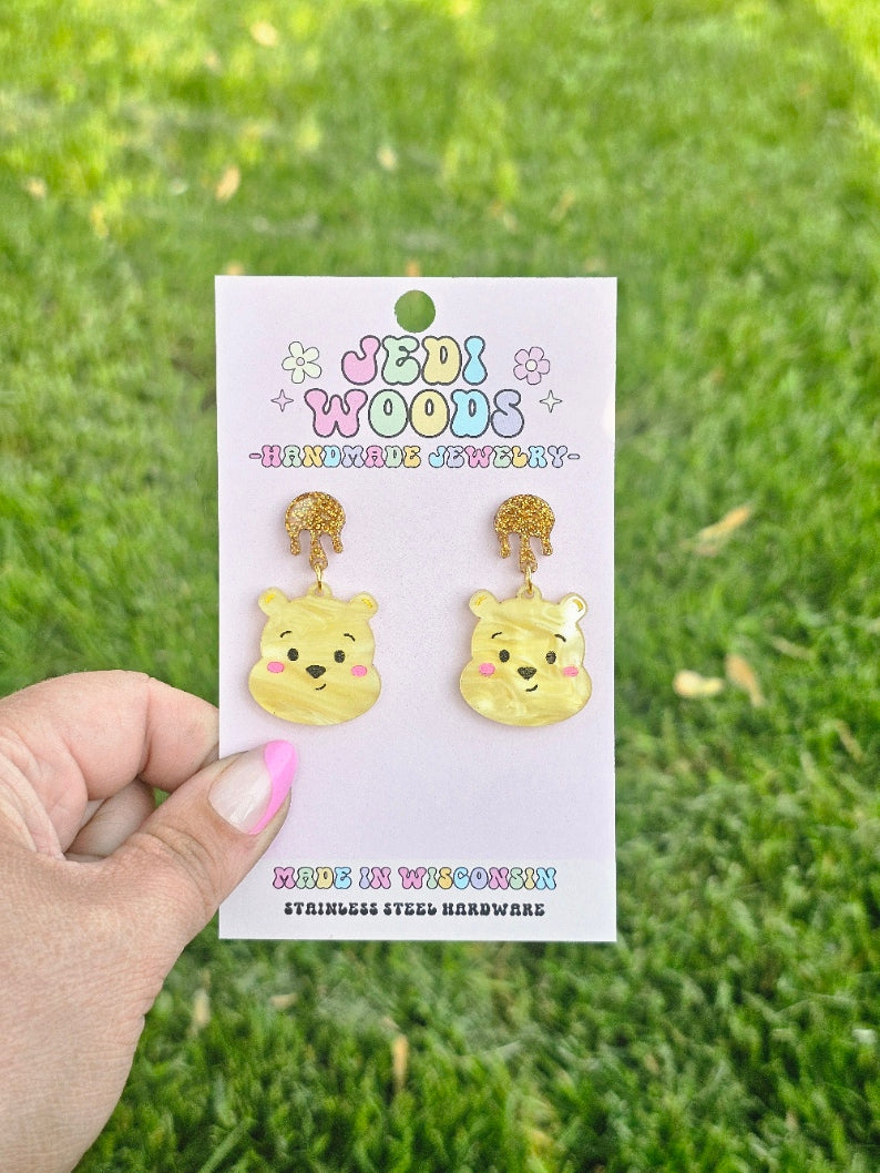 Pooh Bear Earrings