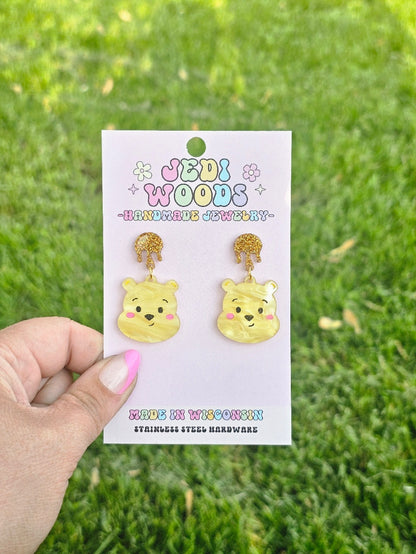 Pooh Bear Earrings