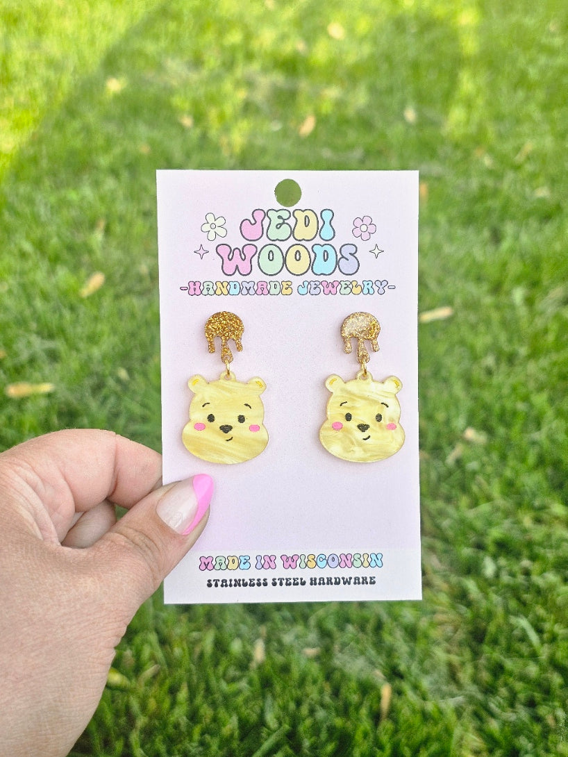 Pooh Bear Earrings