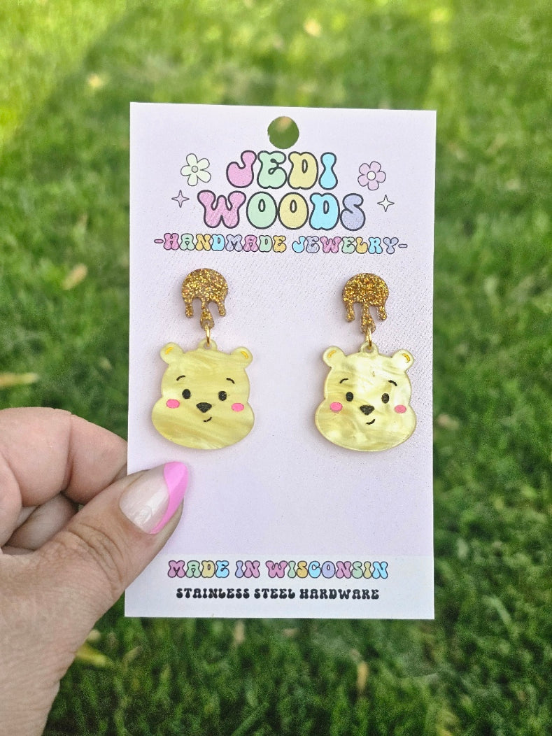 Pooh Bear Earrings