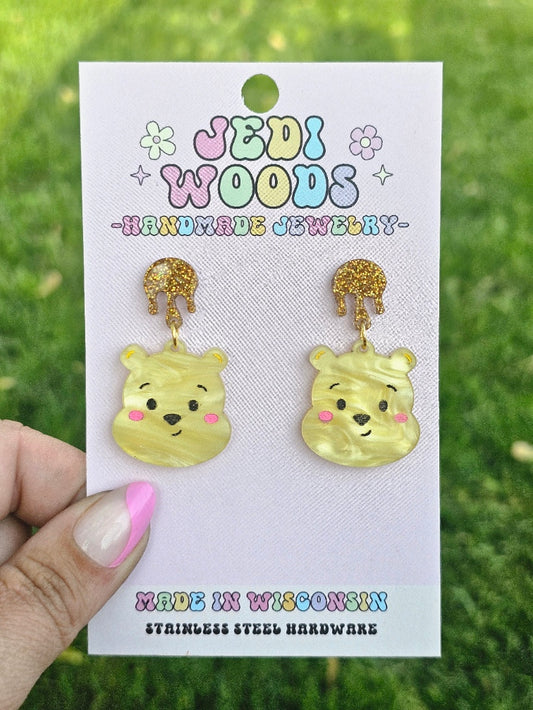 Pooh Bear Earrings