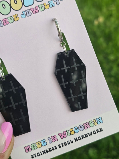 Upside Down Cross Coffins