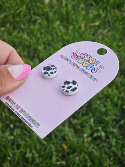 Round Cow Studs