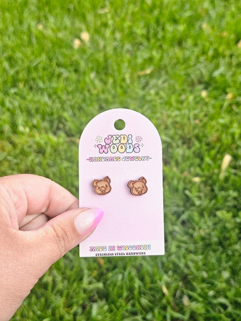 Wooden Pig Studs