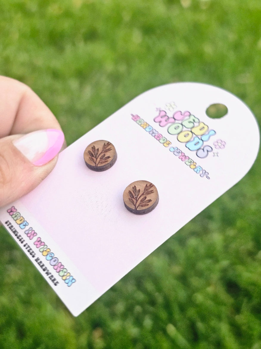Wooden Branch Studs