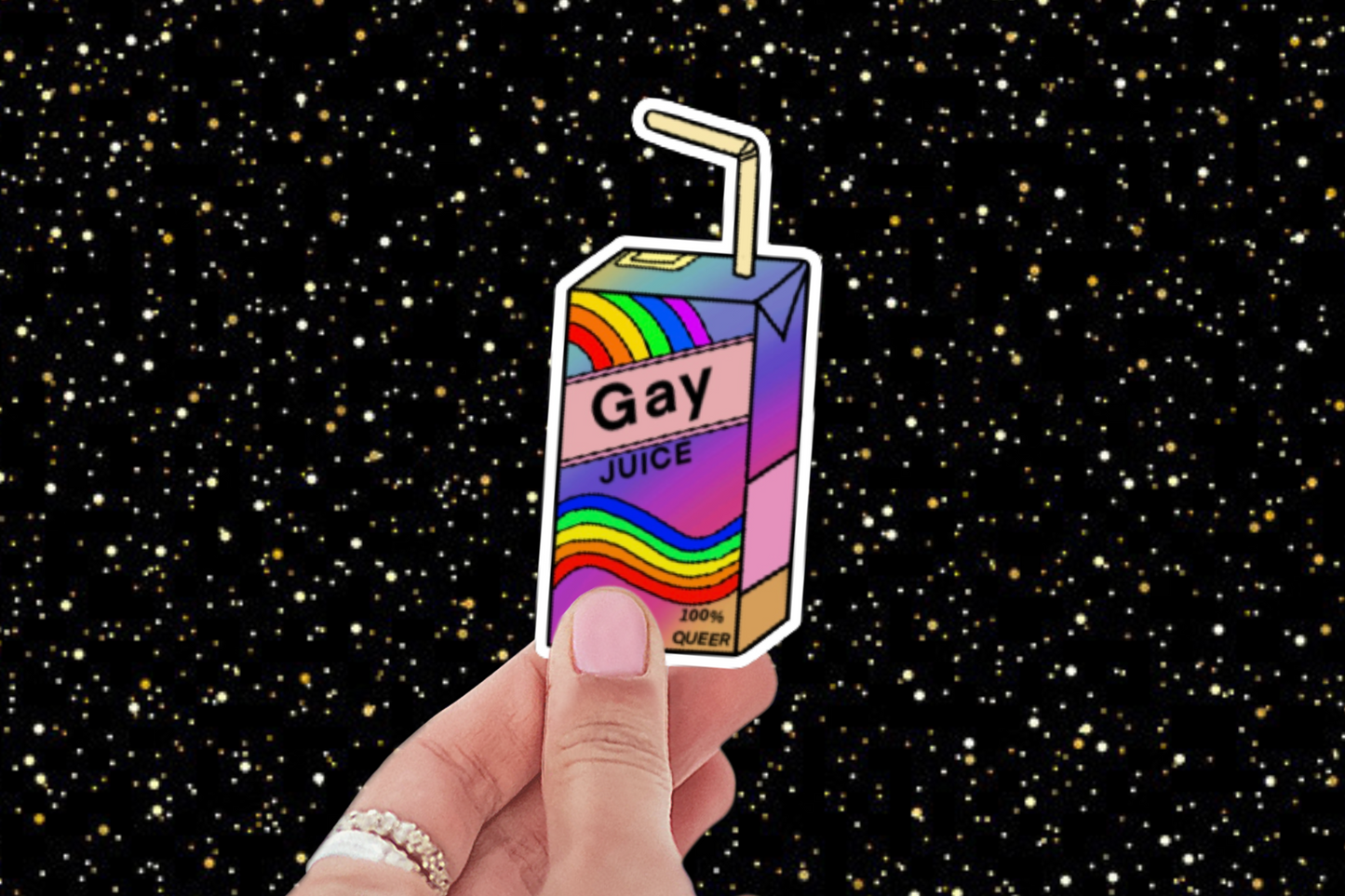 Gay Juice Sticker