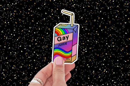 Gay Juice Sticker