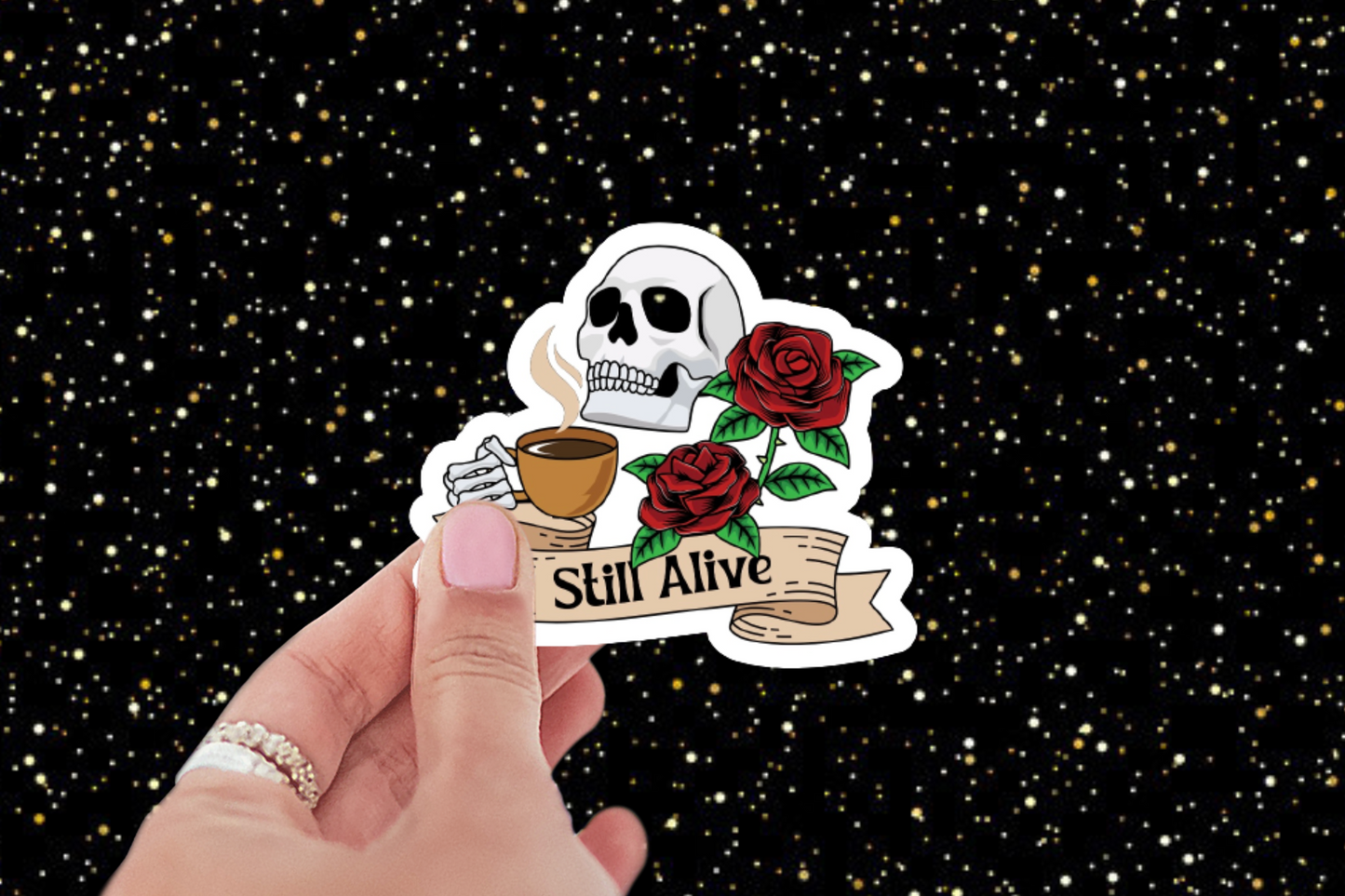 Still Alive Sticker