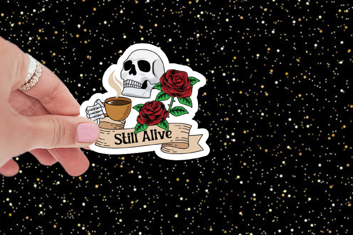 Still Alive Sticker