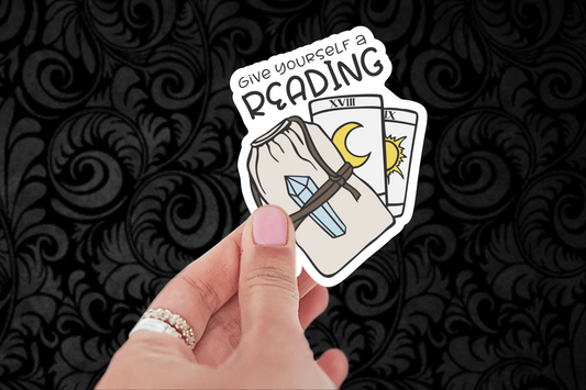 Give Yourself a Reading Sticker