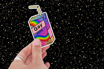 Gay Juice Sticker