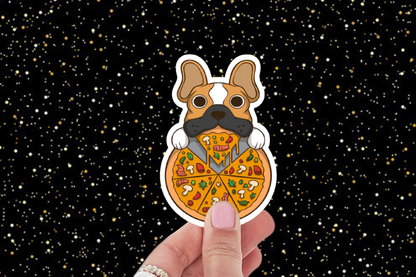 Pizza Dog Sticker