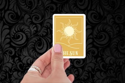 The Sun Tarot Card Sticker