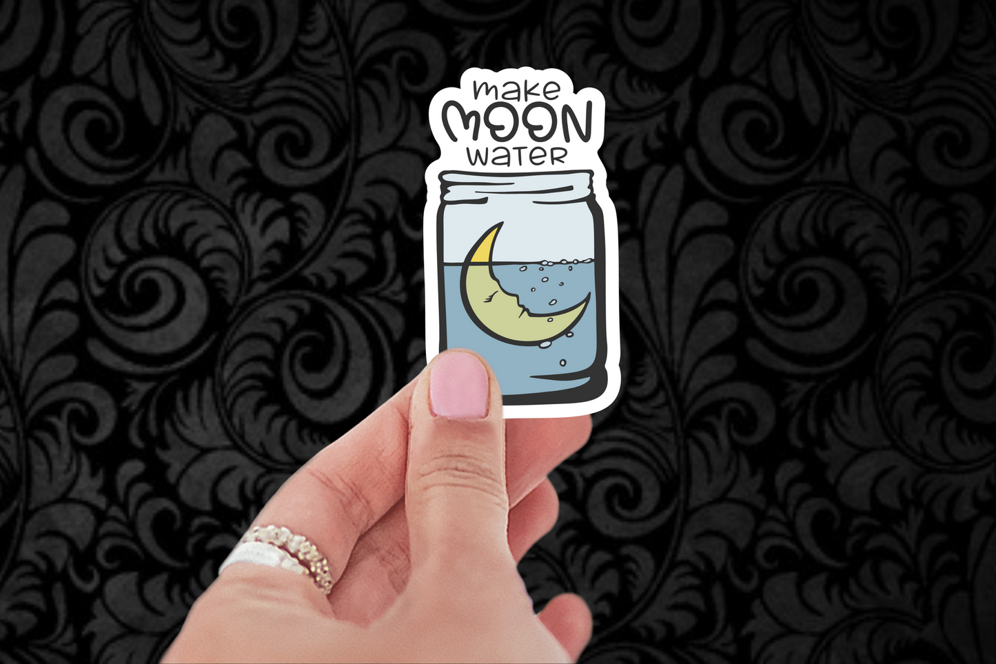 Make Moon Water Sticker