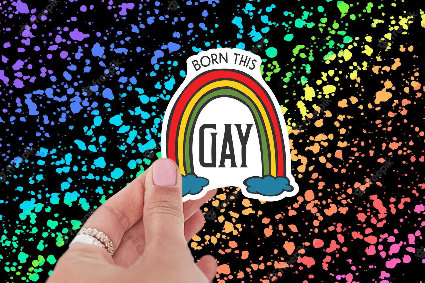 Born This Gay Sticker