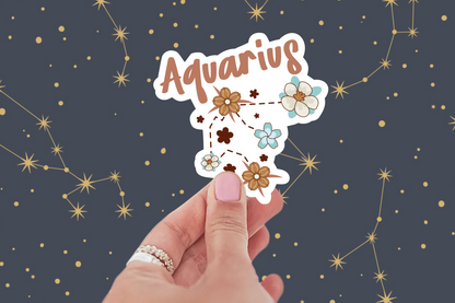 Aquarius Sticker