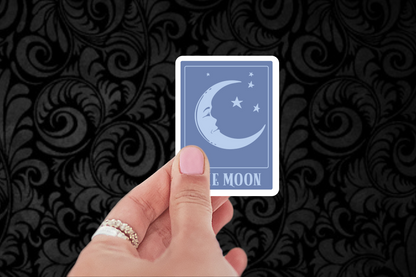 The Moon Tarot Card Sticker