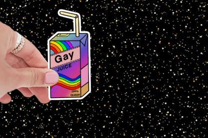 Gay Juice Sticker