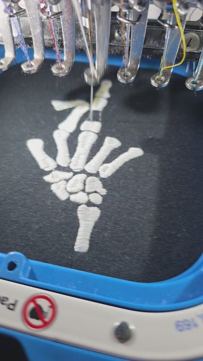 Middle Finger Skeleton Tshirt