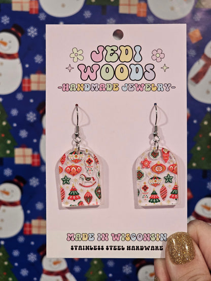 Toys and Christmas Vibes Arch Earrings