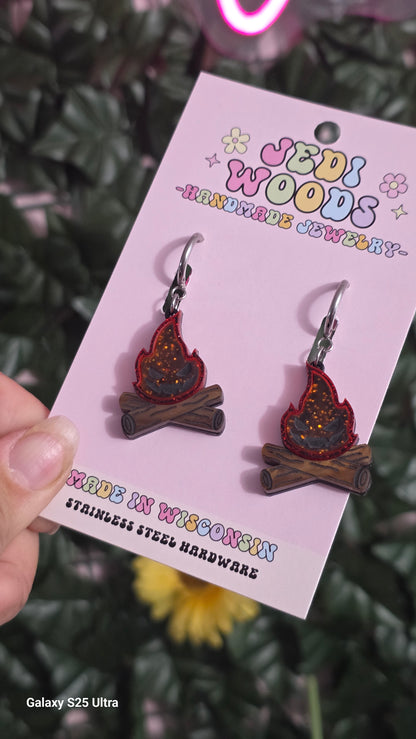 Spooky Campfire Dangles